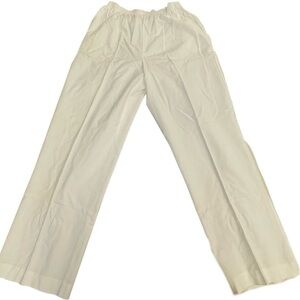 Vintage Alfred Dunner white pants womens size 8p